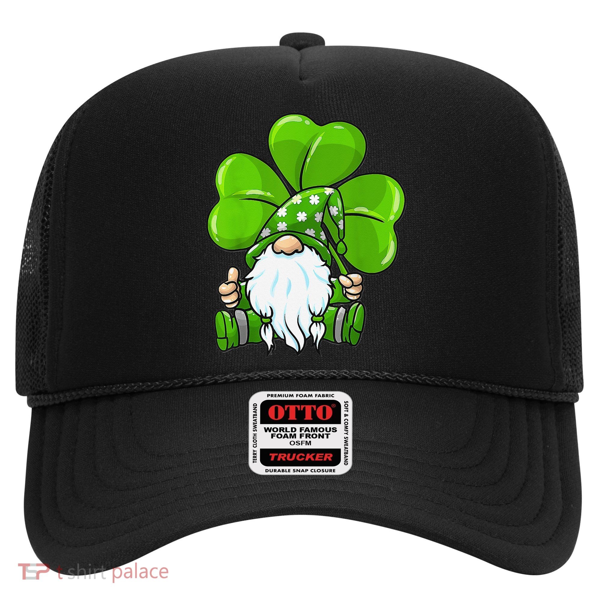 LOVE Gnomes Irish Shamrock St Patrick's Day Hat