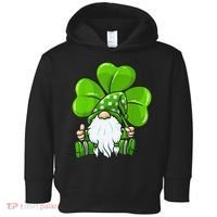 LOVE Gnomes Irish Shamrock St Patrick's Day Toddler Hoodie thumb 0