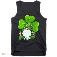 LOVE Gnomes Irish Shamrock St Patrick's Day Tank Top thumb 0