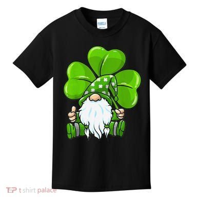 LOVE Gnomes Irish Shamrock St Patrick's Day Kids T-Shirt