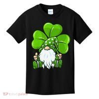 LOVE Gnomes Irish Shamrock St Patrick's Day Kids T-Shirt thumb 0