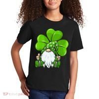 LOVE Gnomes Irish Shamrock St Patrick's Day Kids T-Shirt thumb 2