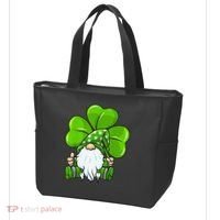 LOVE Gnomes Irish Shamrock St Patrick's Day Tote Bag thumb 3