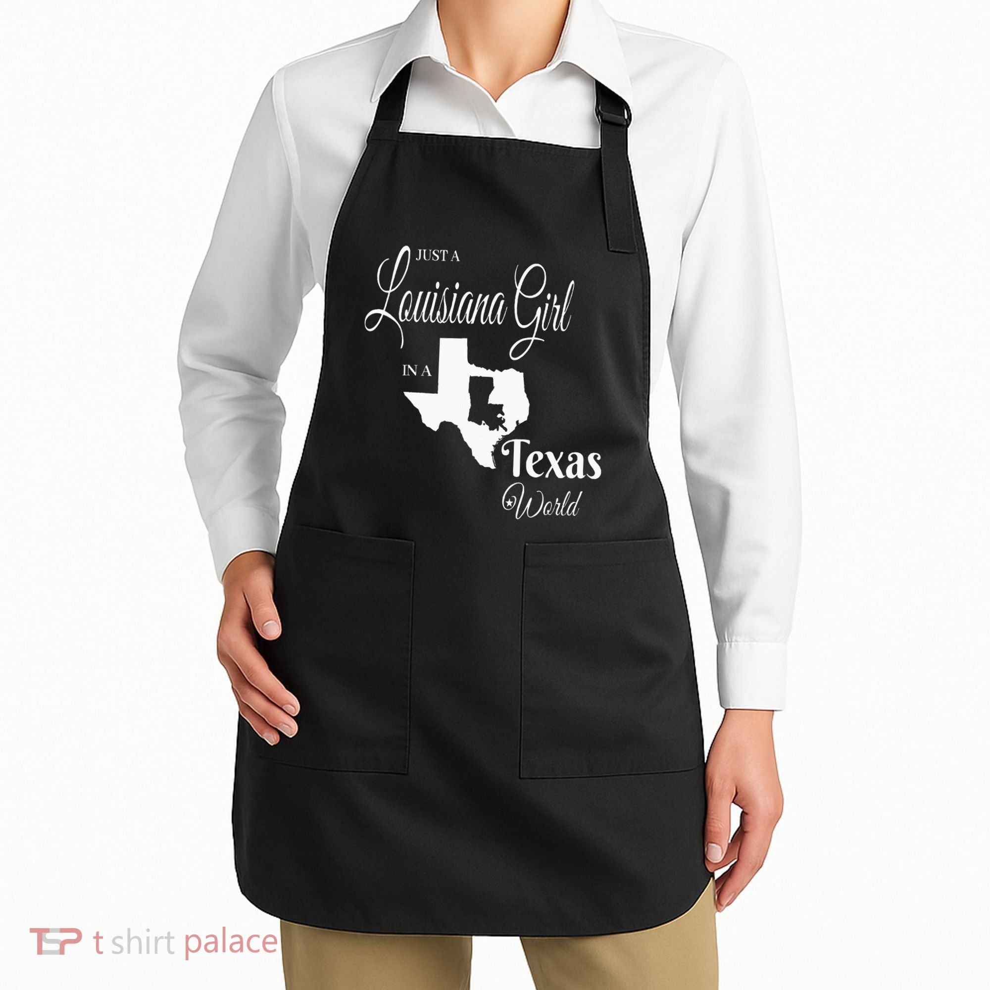  Louisiana Girl In A Texas World Apron