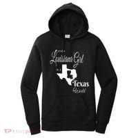  Louisiana Girl In A Texas World Women's Hoodie thumb 0