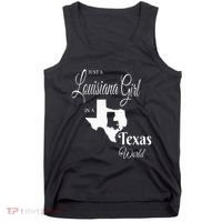  Louisiana Girl In A Texas World Tank Top thumb 0