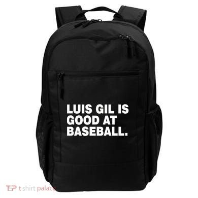 Luis Gil Is Good At Baseball Backpack