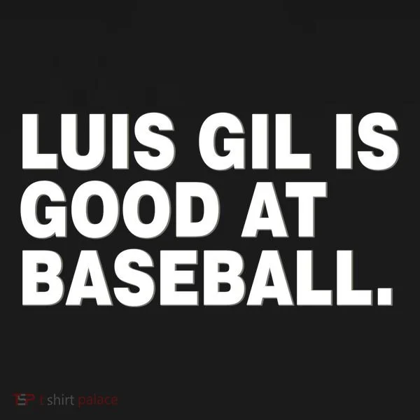 Luis Gil Is Good At Baseball Bucket Hat
