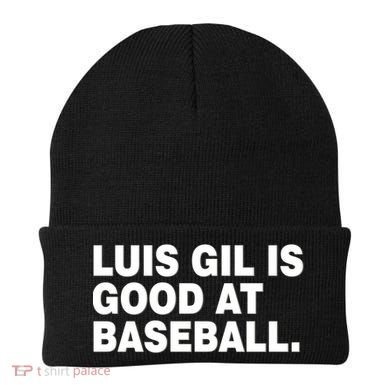 Luis Gil Is Good At Baseball Beanie