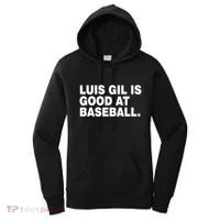 Luis Gil Is Good At Baseball Women's Hoodie thumb 0