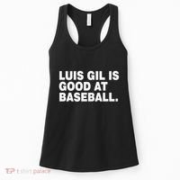 Luis Gil Is Good At Baseball Women's Tank Top thumb 0