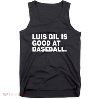 Luis Gil Is Good At Baseball Tank Top thumb 0