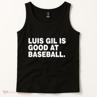 Luis Gil Is Good At Baseball Tank Top thumb 2