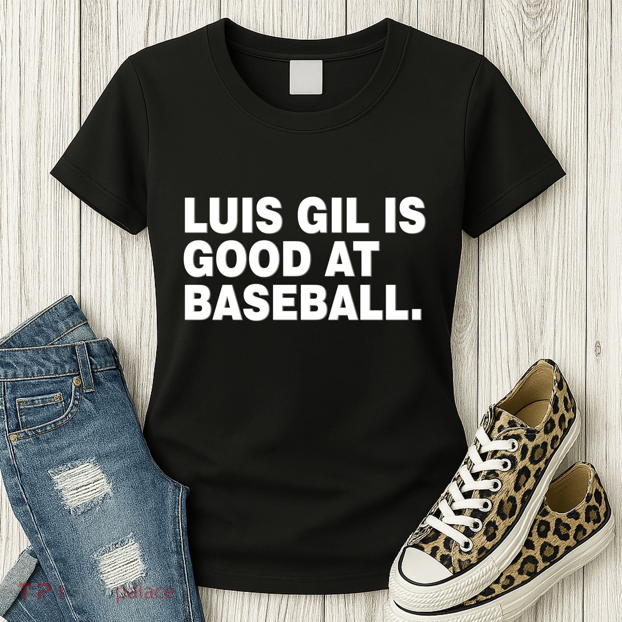 Luis Gil Is Good At Baseball Women's T-Shirt