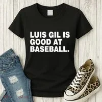 Luis Gil Is Good At Baseball Women's T-Shirt thumb 3