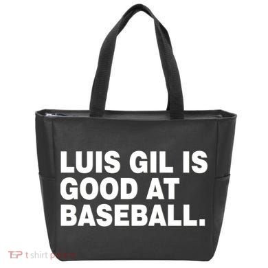 Luis Gil Is Good At Baseball Tote Bag