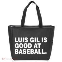 Luis Gil Is Good At Baseball Tote Bag thumb 0