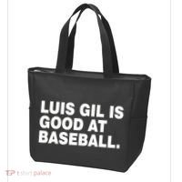 Luis Gil Is Good At Baseball Tote Bag thumb 3
