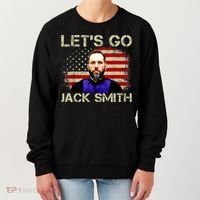 Lets Go Jack Smith For President USA Flag Women's Sweatshirt thumb 0