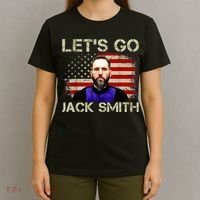 Lets Go Jack Smith For President USA Flag T-Shirt thumb 4