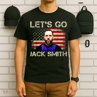Lets Go Jack Smith For President USA Flag T-Shirt thumb 6
