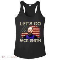 Lets Go Jack Smith For President USA Flag Ladies PosiCharge Competitor Racerback Tank thumb 0