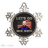 Lets Go Jack Smith For President USA Flag Ornament thumb 0