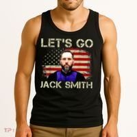 Lets Go Jack Smith For President USA Flag Tank Top thumb 3