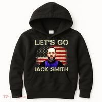 Lets Go Jack Smith For President USA Flag Kids Hoodie thumb 0