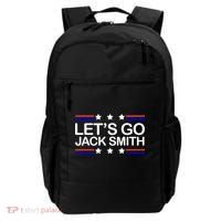 Lets Go Jack Smith For President Backpack thumb 0