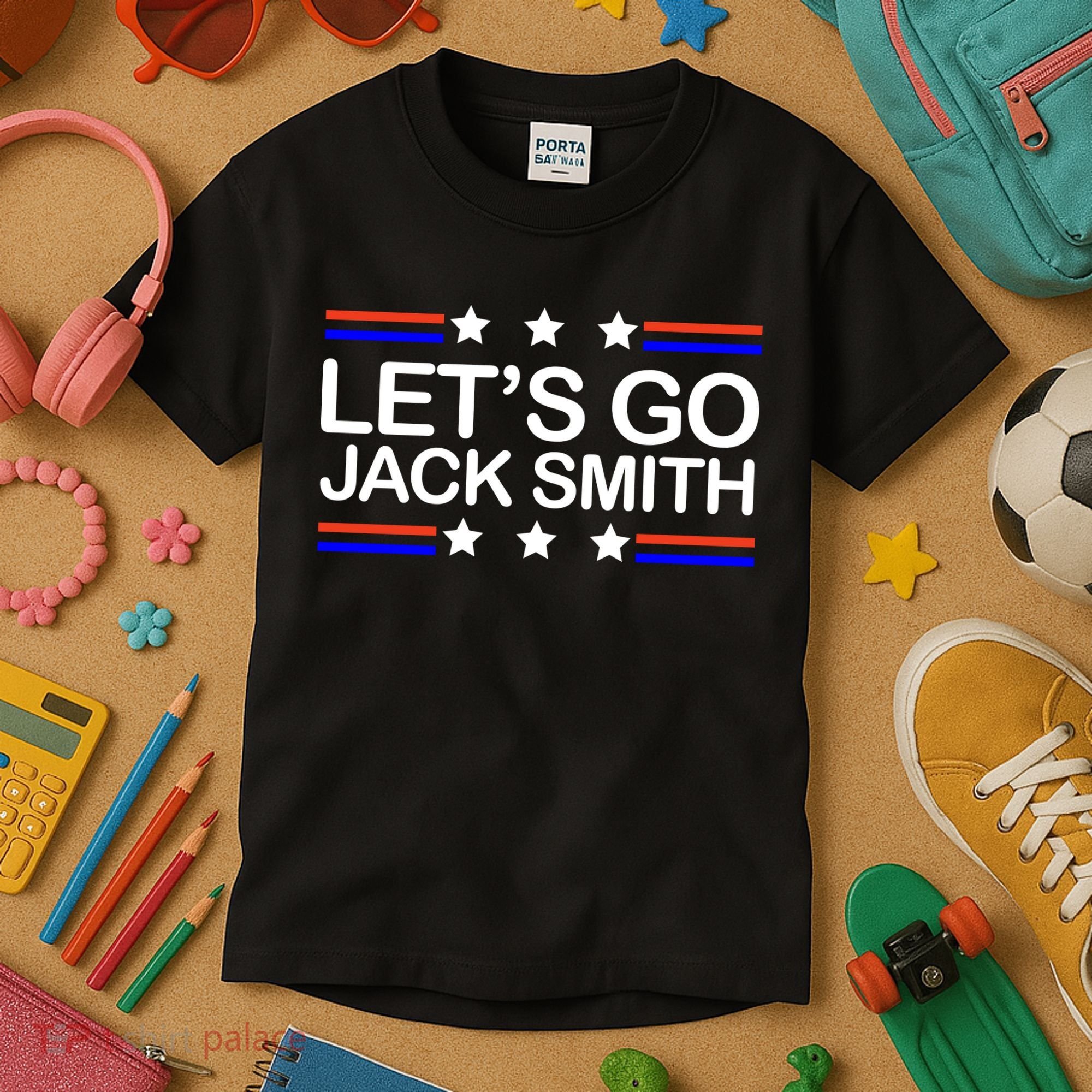 Lets Go Jack Smith For President Kids T-Shirt