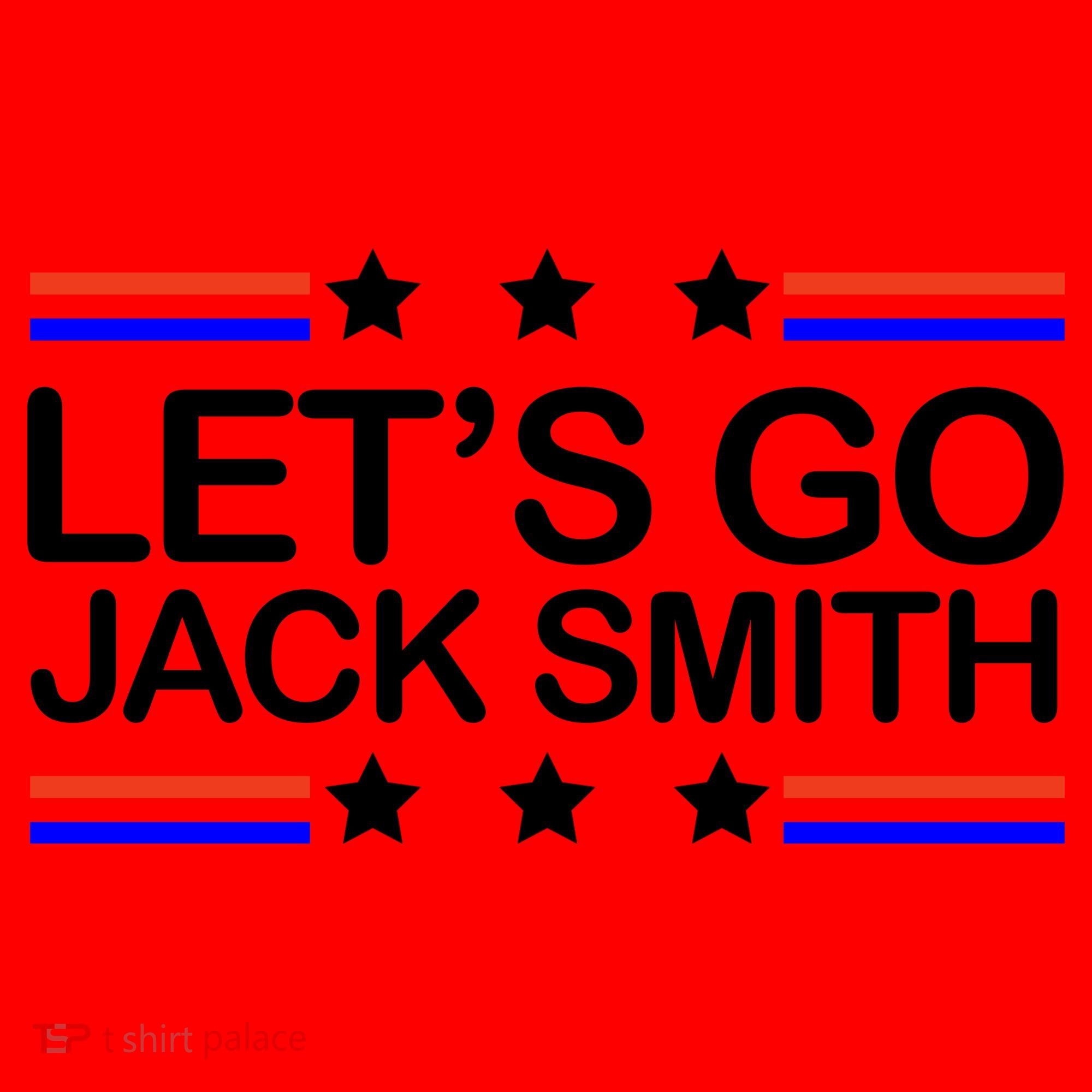 Lets Go Jack Smith For President Santa Hat
