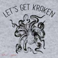LetS Get Kraken Giant Squid Octopus Funny Pun Women's Sweatshirt thumb 2