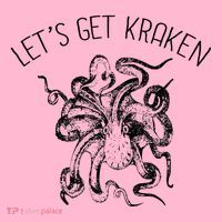 LetS Get Kraken Giant Squid Octopus Funny Pun Coaster thumb 2
