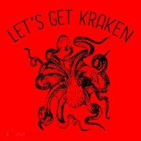 LetS Get Kraken Giant Squid Octopus Funny Pun Santa Hat thumb 1