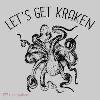 LetS Get Kraken Giant Squid Octopus Funny Pun Kids Tie-Dye T-Shirt thumb 3