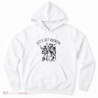 LetS Get Kraken Giant Squid Octopus Funny Pun Hoodie thumb 0