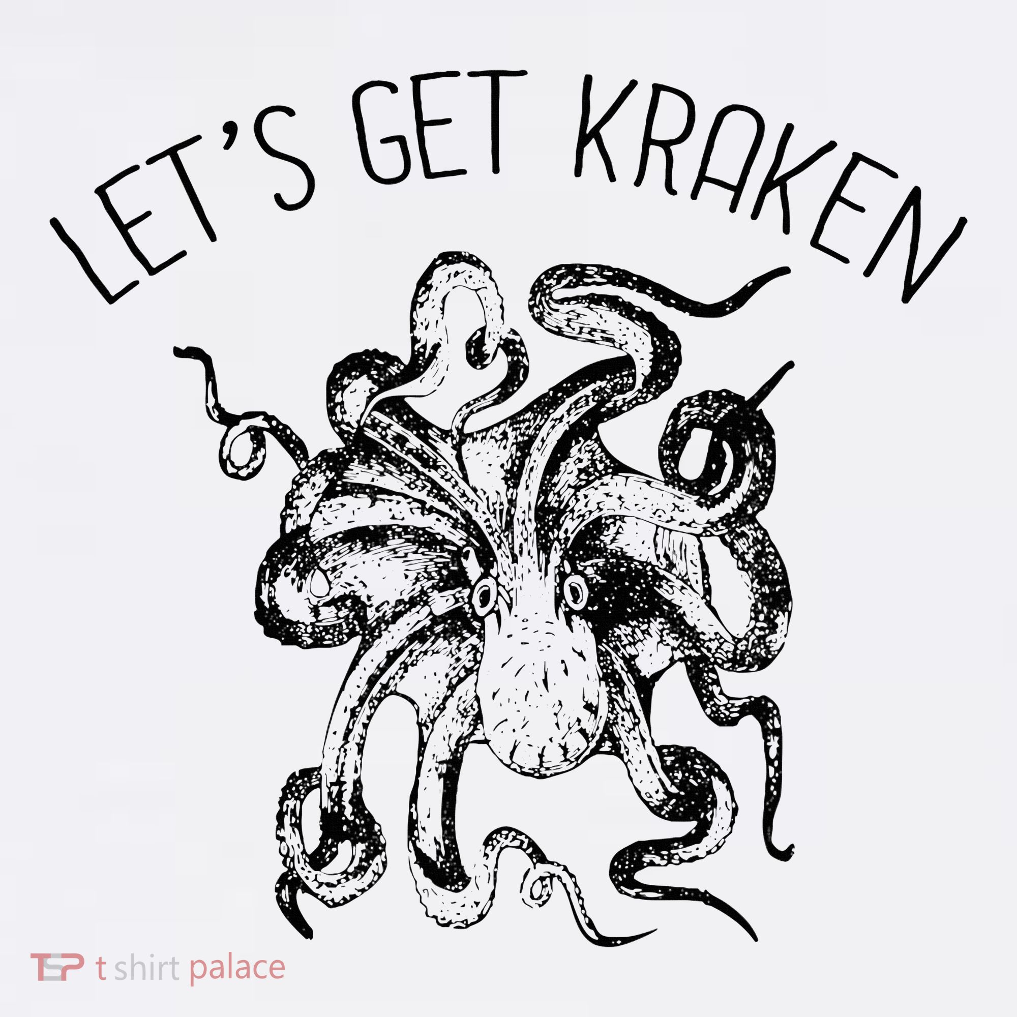 LetS Get Kraken Giant Squid Octopus Funny Pun Women's Hoodie