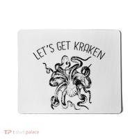 LetS Get Kraken Giant Squid Octopus Funny Pun Mousepad thumb 0
