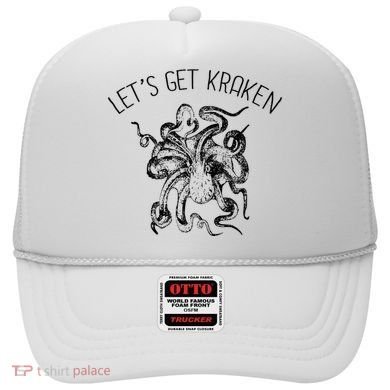 LetS Get Kraken Giant Squid Octopus Funny Pun Hat