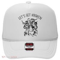 LetS Get Kraken Giant Squid Octopus Funny Pun Hat thumb 0