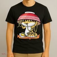 Leopard Gecko Kawaii Lizard Japanese Reptile Ramen T-Shirt thumb 3