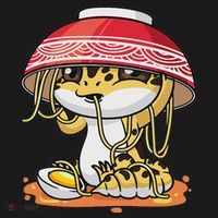 Leopard Gecko Kawaii Lizard Japanese Reptile Ramen Women's Hoodie thumb 2