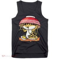 Leopard Gecko Kawaii Lizard Japanese Reptile Ramen Tank Top thumb 0