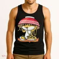 Leopard Gecko Kawaii Lizard Japanese Reptile Ramen Tank Top thumb 3