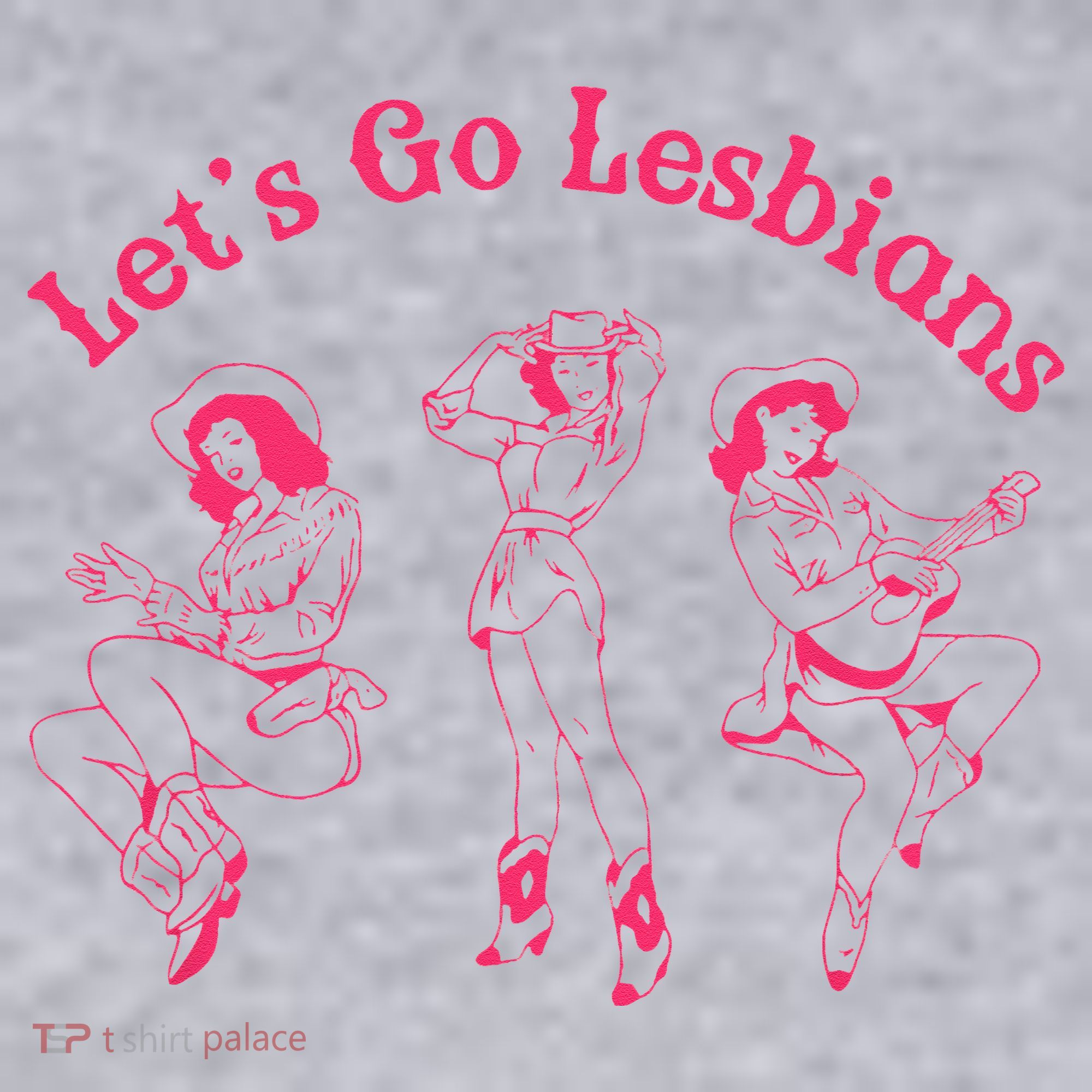 Let's Go Lesbians Subtle Lesbian Live Laugh Lesbian LGBTQ Women's Sweatshirt