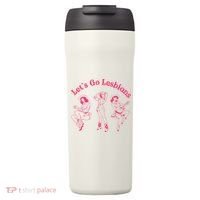 Let's Go Lesbians Subtle Lesbian Live Laugh Lesbian LGBTQ 24oz Duet Stainless Steel Tumbler thumb 0