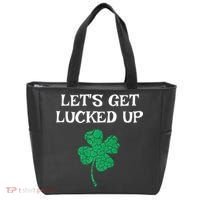 Let's Get Lucked Up Funny St. Saint Patrick's Day Tote Bag thumb 0