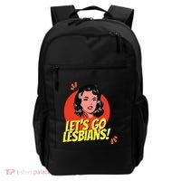LetS Go Lesbians! Retro Lesbian Subtle Lesbian Backpack thumb 0