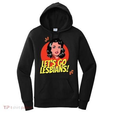 LetS Go Lesbians! Retro Lesbian Subtle Lesbian Women's Hoodie